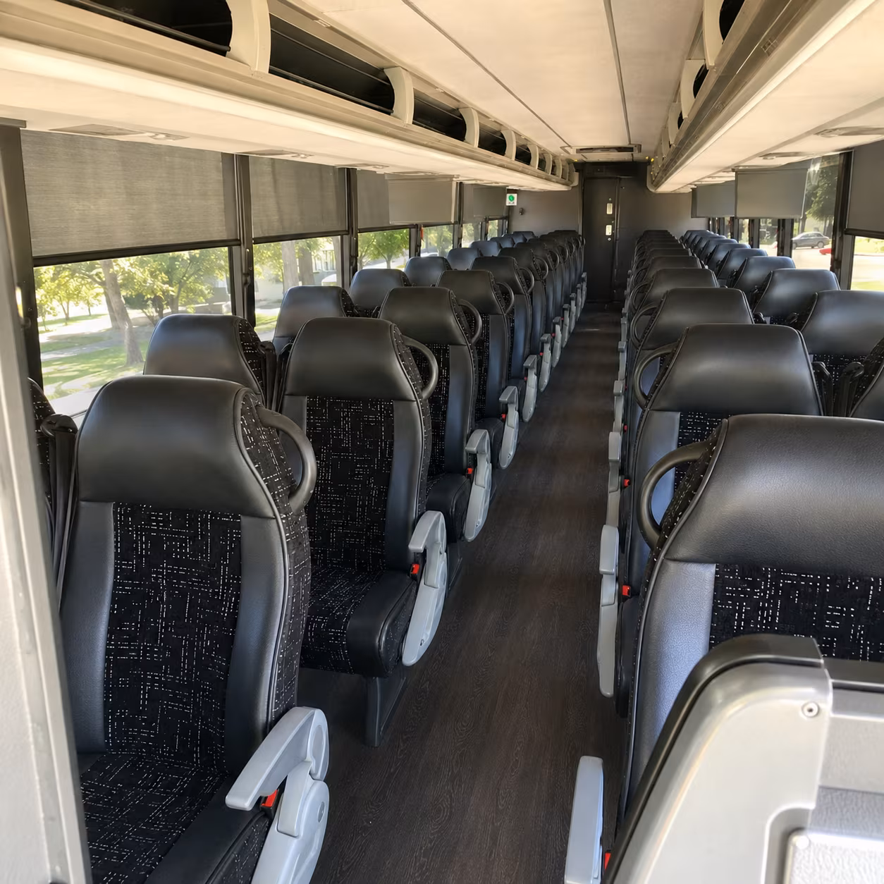 lowell charter bus interior