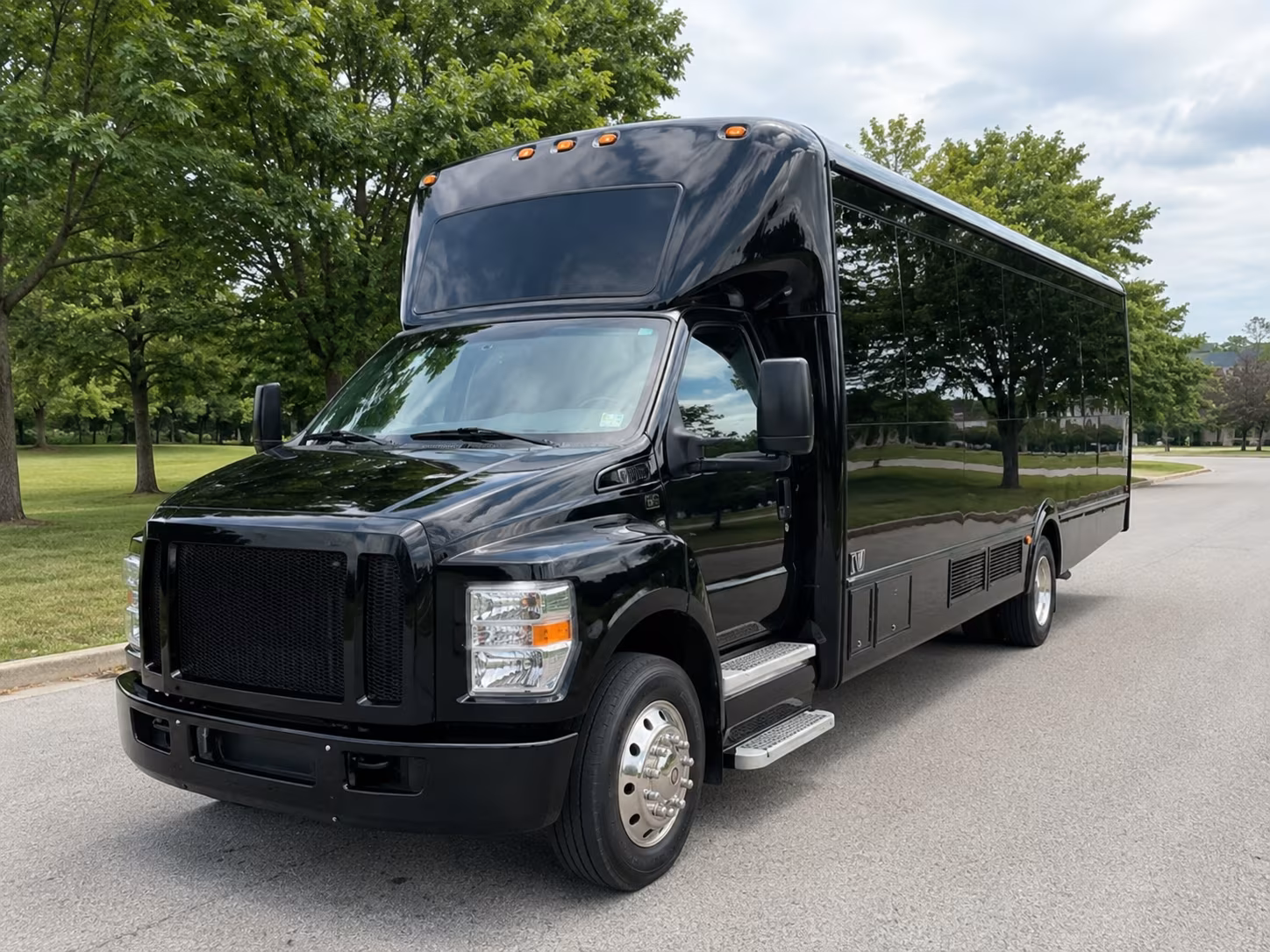 lowell corporate retreat shuttle bus rentals